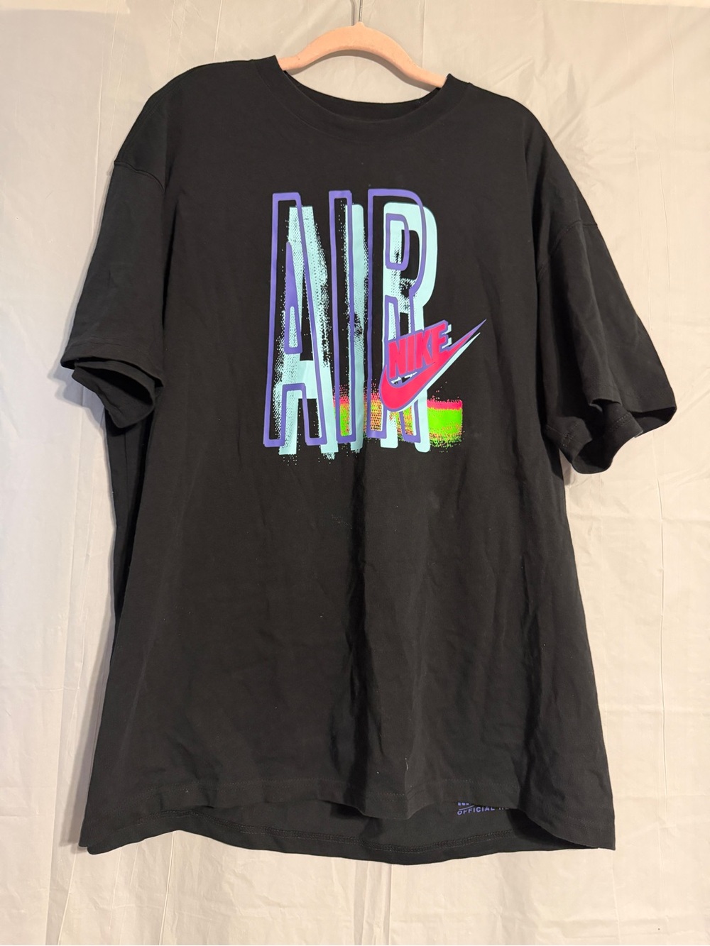 Nike Air Dept of Nike Archives Official Reissue Graphic T-Shirt Black XL
